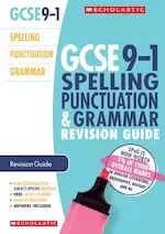 Image of GCSE Grades 9-1: Spelling, Punctuation and Grammar Revision Guide for All Boards