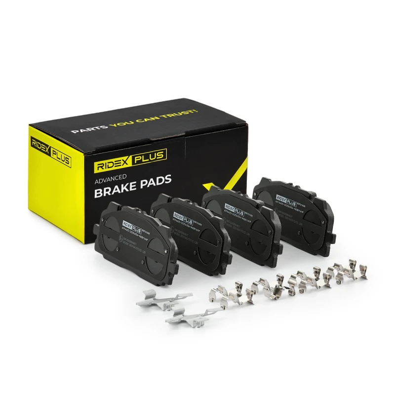 Image of RIDEX PLUS Brake pad set RIDEX PLUS 402B1161P