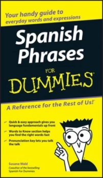 Image of Spanish phrases for dummies by Susana Wald