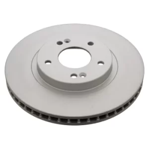 image of Brake Discs ADG04341 by Blue Print Front Axle 1 Pair