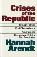 Image of crises of the republic lying in politics civil disobedience on violence tho