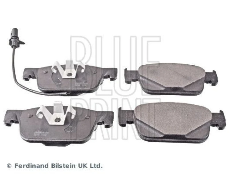 Image of Blue PRINT Brake pad set Blue PRINT ADV184223