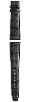 Image of IWC Strap Aligator Black For Folding Clasp XL