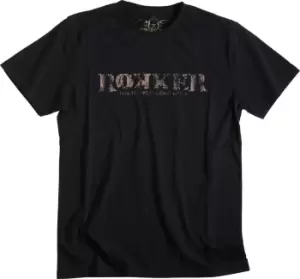 image of Rokker Vintage T-Shirt, Black Size M black, Size M