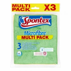 Image of Spontex Microfibre Pads 3pk