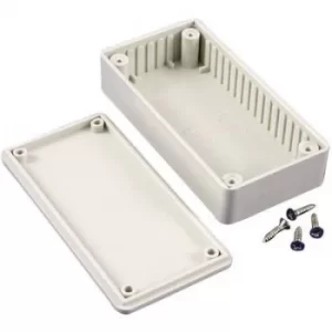 Image of Hammond Electronics 1591BSGY 1591BSGY Universal enclosure 112 x 62 x 31 Acrylonitrile butadiene styrene Grey-white (RAL 7035)