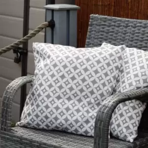 Image of Streetwize Outdoor Pair of Scatter Cushions Light Up Diamond