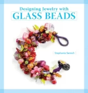 Image of designing jewelry with glass beads