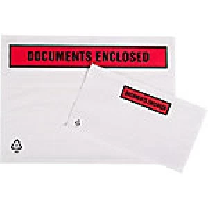 image of Tenza Packing List Envelopes A6 Documents Enclosed Pack of 1000