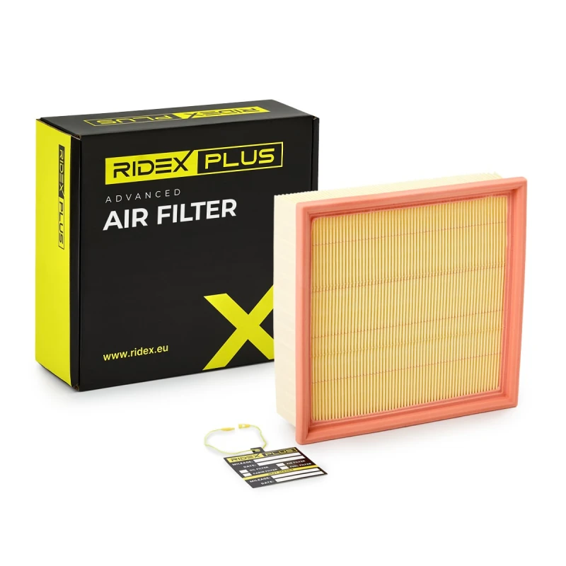 Image of RIDEX PLUS 8A0104P Air filter Filter Insert Air Filter (8)