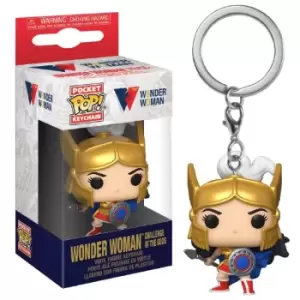 Image of DC Comics Pocket POP! Vinyl Keychains 4cm WW 80th - WW (Challenge Of The Gods) Display (12)