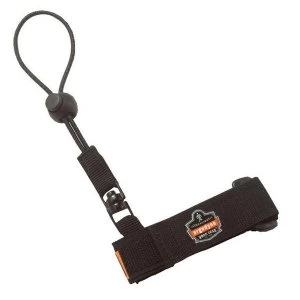 image of Ergodyne Squids 3115 Wrist Tool Lanyard LargeXL Black