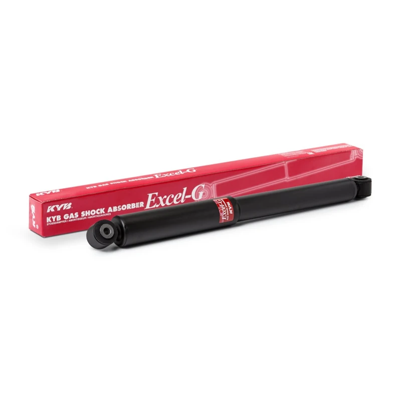 Image of KYB 349144 Shock absorber Rear Axle, Gas Pressure, Twin-Tube, Telescopic Shock Absorber, Bottom eye Shock Absorber (854)