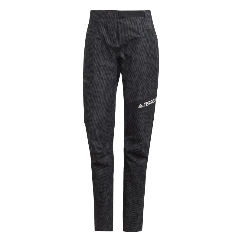 Image of adidas Terrex Techrock RAIN.DRY Tracksuit Bottoms Womens - Black 22