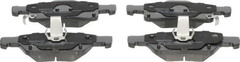 Image of MAPCO 106122 Brake pad set Rear Axle, with acoustic wear warning Brake Pad Set,disc brake (402)