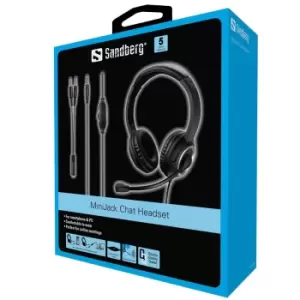 Image of Sandberg Mini Jack Chat Headset