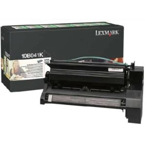 Image of Lexmark 10B041K Black Laser Toner Ink Cartridge