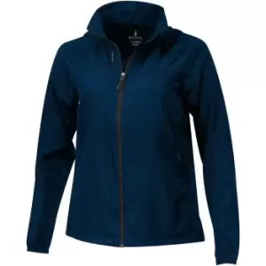 Image of Elevate Womens/Ladies Flint Lightweight Jacket (XL) (Navy)