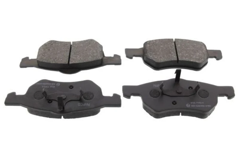 Image of MAPCO 6722 Brake pad set Front Axle, with anti-squeak plate Brake Pad Set,disc brake (402)