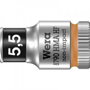 Image of Wera 8790 HMA 05003720001 Hex head Bits 5.5mm 1/4 (6.3 mm)