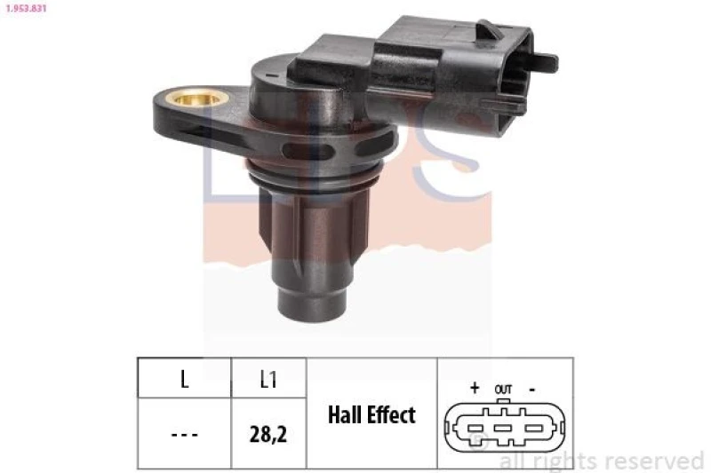 Image of EPS Camshaft position sensor EPS 1.953.831