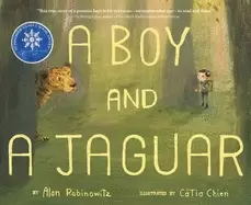 Image of boy and a jaguar