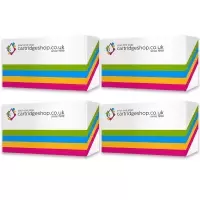 Image of Canon 040H Compatible Black & Colour High Capacity Toner Cartridge 4 Pack