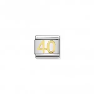 Image of Nomination Composable Classic Daily Life 18K Gold 40 Link 030109/41