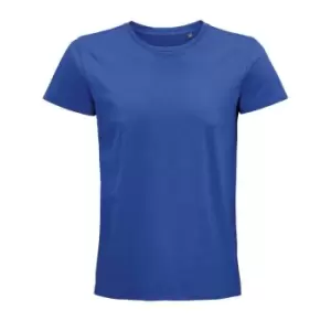 Image of SOLS Unisex Adult Pioneer Organic T-Shirt (XXL) (Royal Blue)