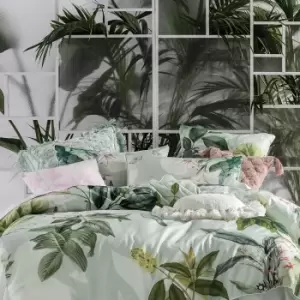 Image of Linen House Glasshouse Pillowcase Set (Pack of 2) (One Size) (Multicoloured)