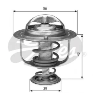Image of Gates Thermostat coolant TH31276G1