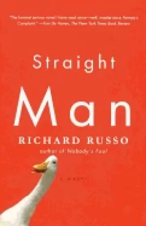 Image of straight man a novel