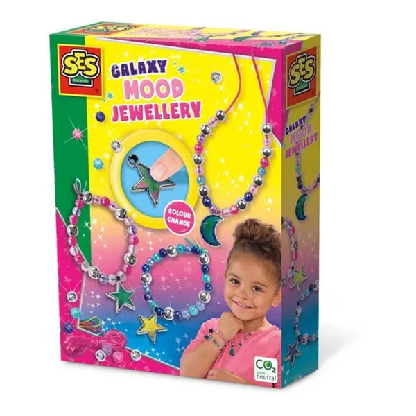 image of SES Creative Galaxy Mood Jewellery Making Set - Multi One Size