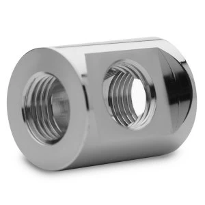 Image of EK Water Blocks EK-Quantum Torque Splitter 3F T Fitting - Black Nickel