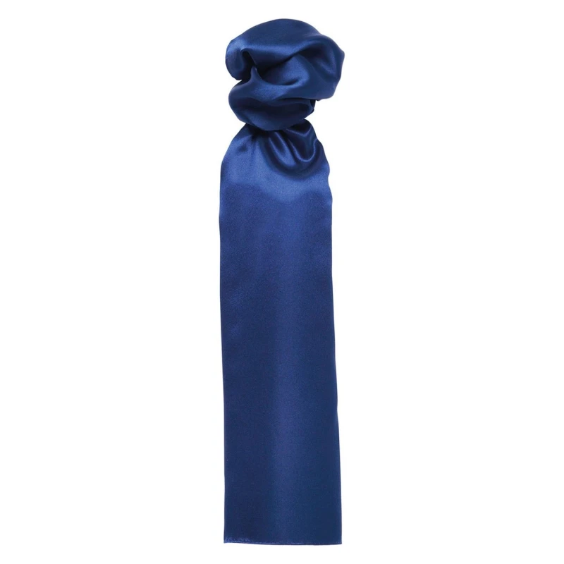 Image of Premier Premier Men Colours Plain Scarf in Blue Blue One Size Male 5063470683277