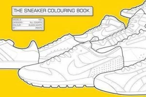 Image of The Sneaker Colouring Book by Daniel Jarosch Paperback