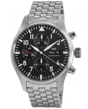 Image of IWC Pilot's Chronograph Automatic Mens Watch IW377710 IW377710
