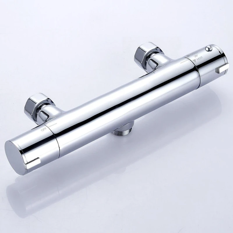 Image of NES HOME Nes Home - Alice Round Thermostatic Bar Shower Valve 62013