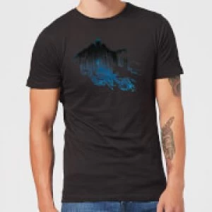 Image of Harry Potter Dementor Silhouette Mens T-Shirt - Black