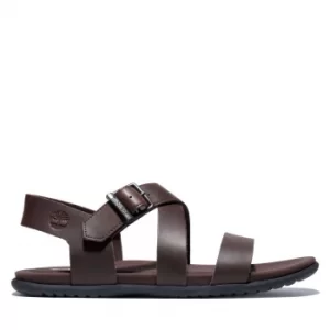 image of Timberland Kesler Cove Backstrap Sandal For Men In Brown, Size 8.5