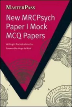 Image of New MRCPsych paper 1 mock MCQ papers by Vellingiri Badrakalimuthu
