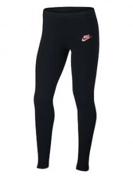 image of Nike Sportswear Older Girls JDI Favourite Legging Black Size Xs6 8 Years Women