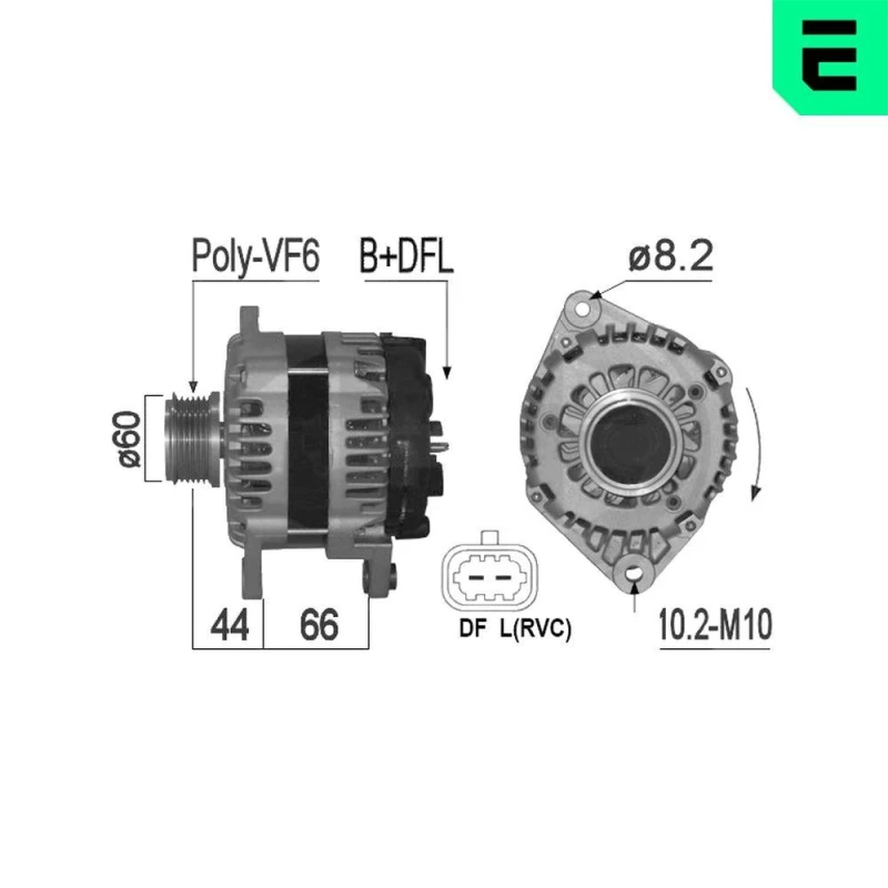 Image of ERA Alternator ERA 209129A