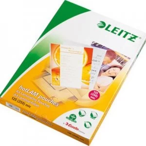 image of Leitz Laminate sheet A4 125 micron glossy 100 pcs