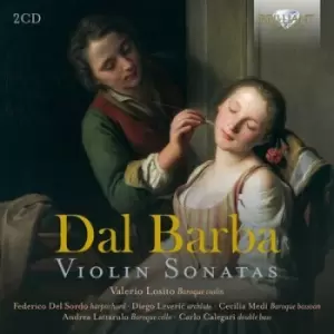 image of Dal Barba Violin Sonatas by Daniel Pio Dal Barba CD Album