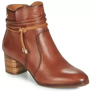 Image of Pikolinos CALAFAT W1Z womens Low Ankle Boots in Brown,4,5,6,6.5,7