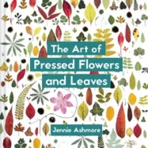 Image of art of pressed flowers and leaves contemporary techniques and designs