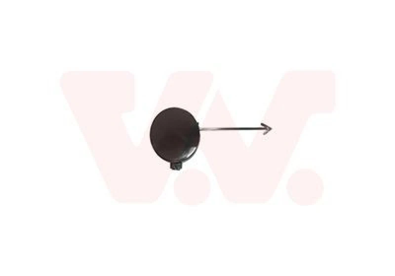 Image of VAN WEZEL Tow hook cover VAN WEZEL 5854588