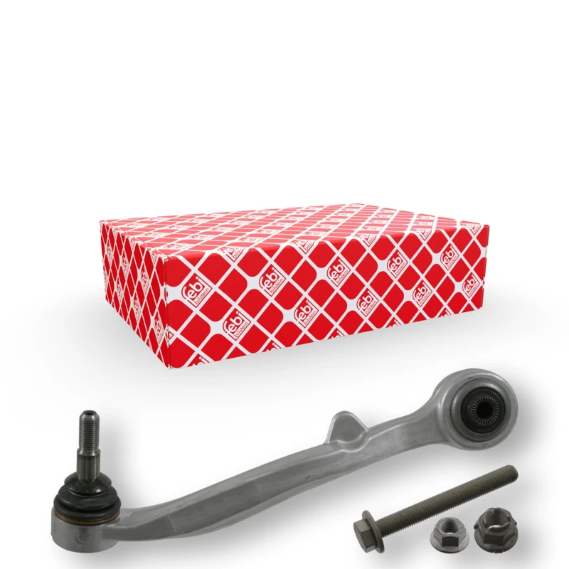 Image of FEBI BILSTEIN 40371 Suspension arm Control Arm, Aluminium, Left, with ball joint, with fastening/mounting material Aluminium Track Control Arm (273)