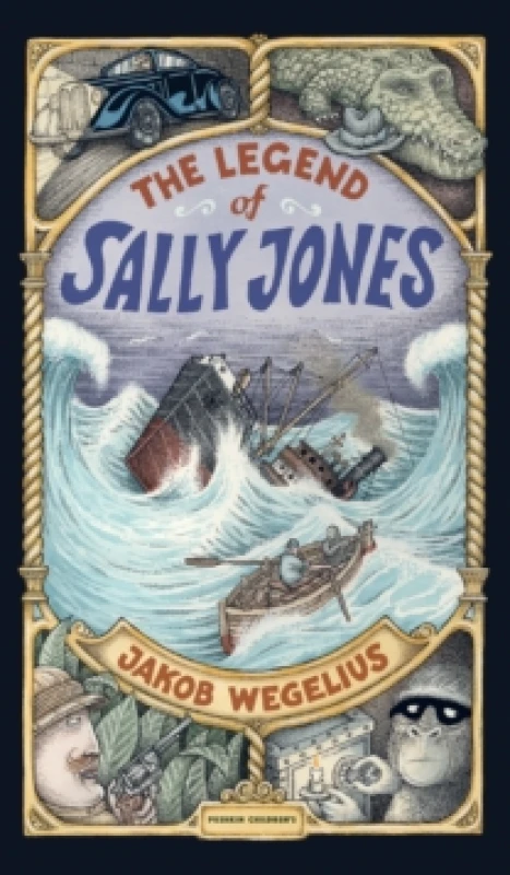Image of Jakob Wegelius The Legend of Sally Jones Book Multi unisex